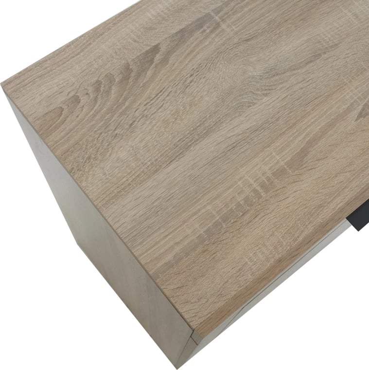 Bufe Doha, ngjyrë sonoma, 180x45x80.5cm