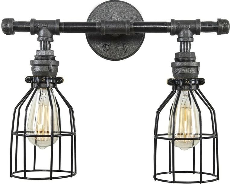 Llambë tavani industriale Opviq, Pp126, ngjyrë e zezë