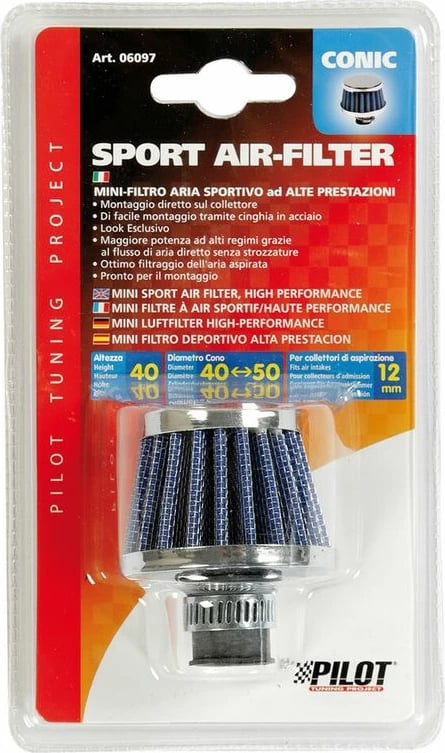 Filter Ajri Sport Mini Ø 12mm Conic