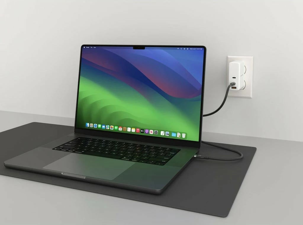 Kabllo USB-C Targus 2M, 240W, silikon, e zezë