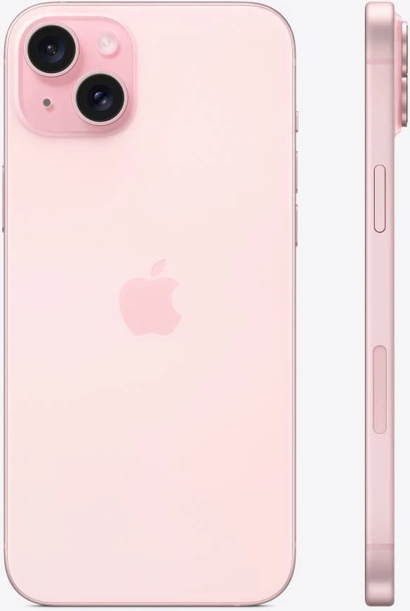 Apple iPhone 15, 6.1", 128GB, rozë