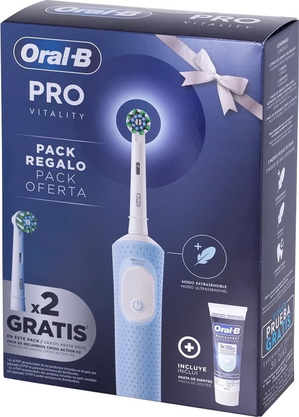 Furçë dhëmbësh elektrike Braun Oral-B Vitality Pro D103, e kaltër