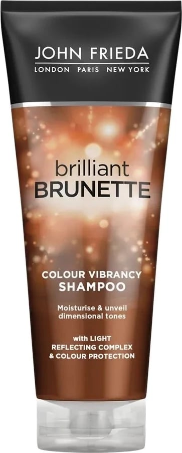 Shampon për femra John Frieda Brilliant Brunette Colour Vibrancy, 250ml