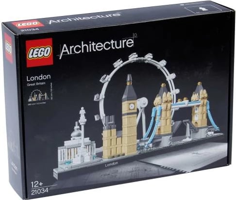 Set ndërtime, LEGO, Architecture London 21034, 12+