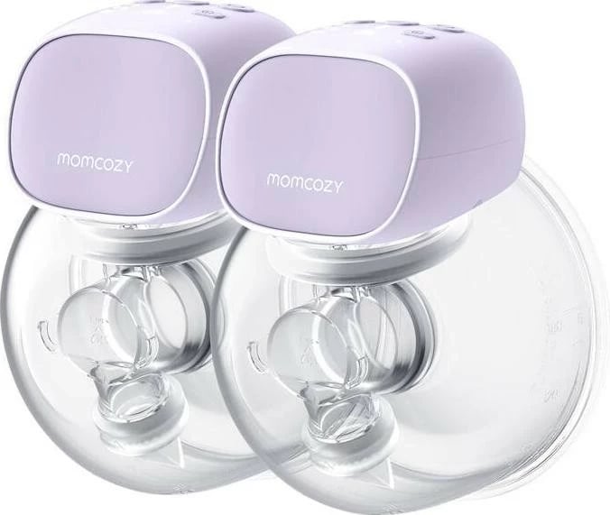 Pompa gjiri Momcozy S9 pro, pa kabllo, vjollcë