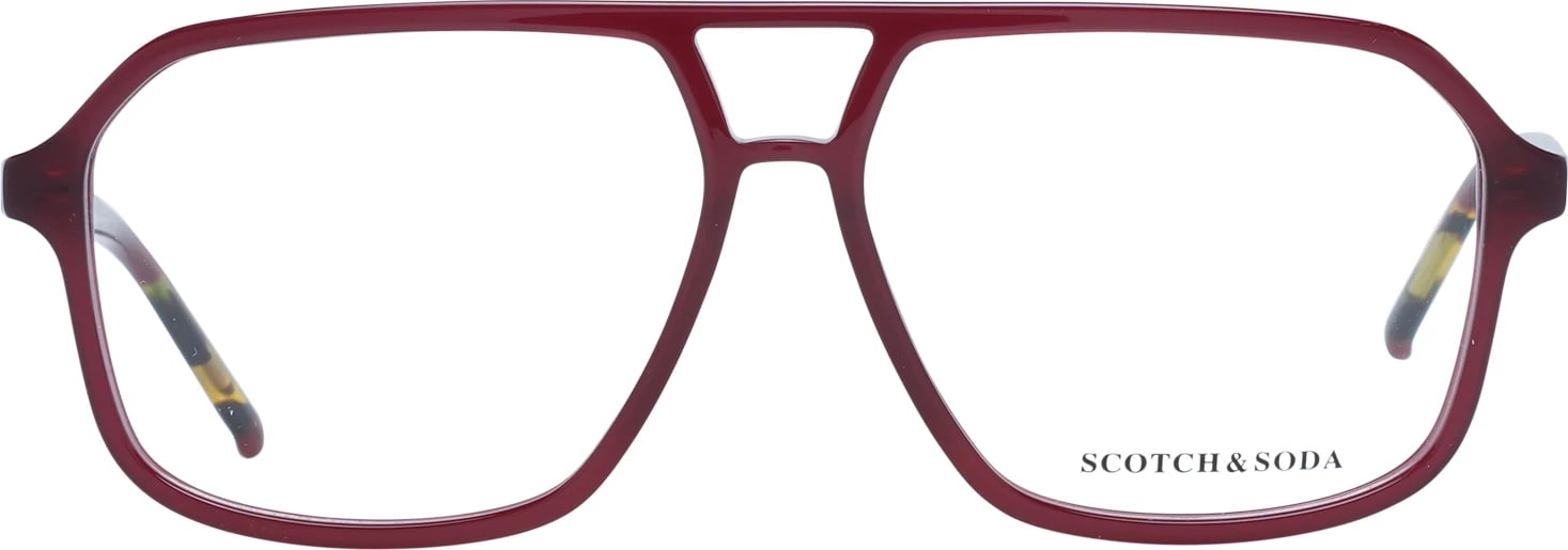 Korniza optike për meshkuj Scotch & Soda, e kuqe