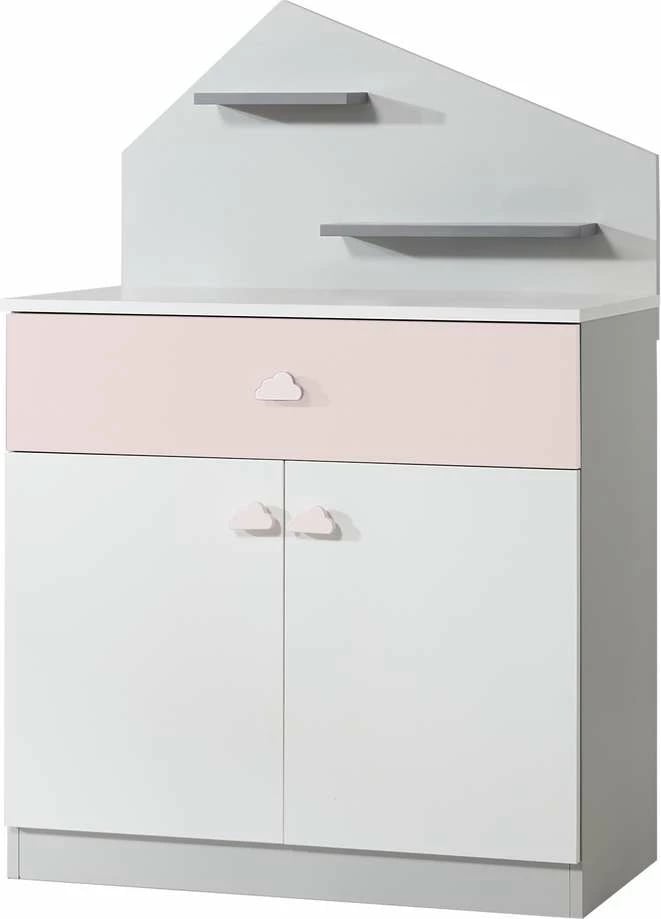 Komodë Skye Decor, Ayder, rozë-gri