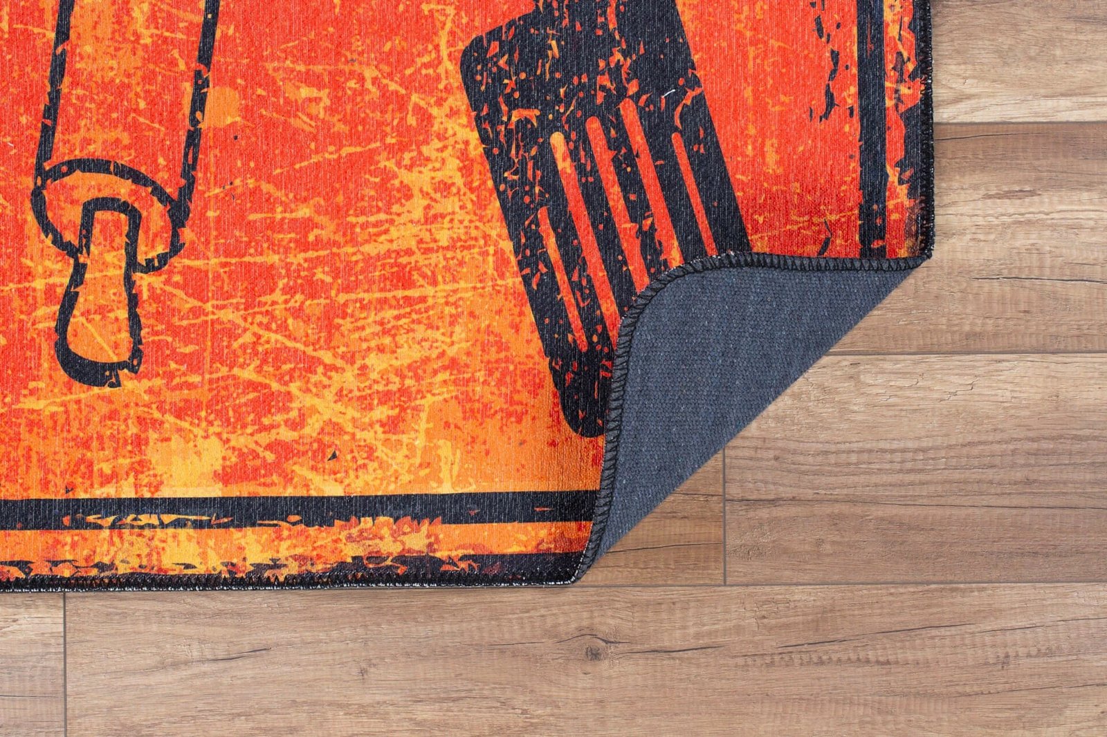 Qilim (210 x 310) Conceptum Hypnose, Funk Chenille, portokalli AL 316