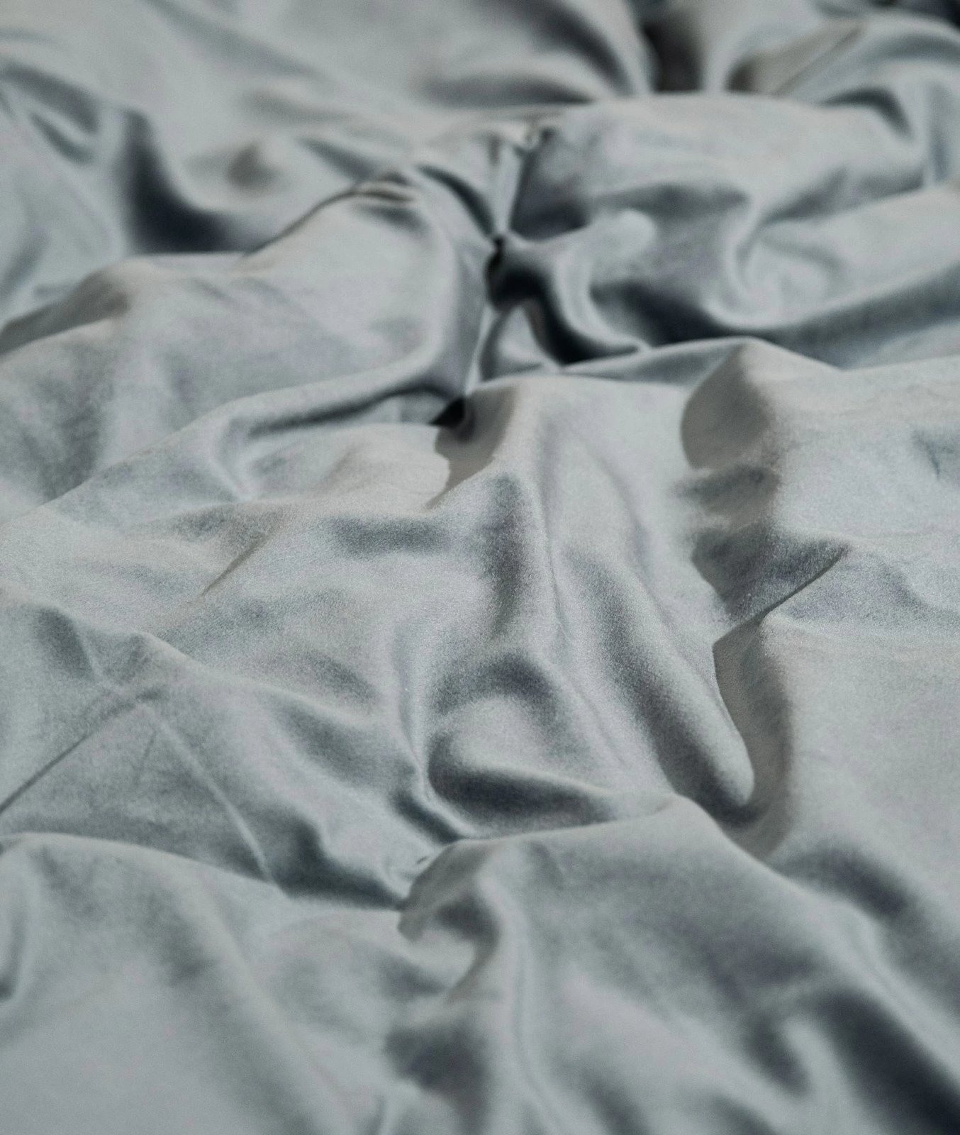 Set mbulesë për jorgan dopio, Linda, ngjyrë kaltër e errët