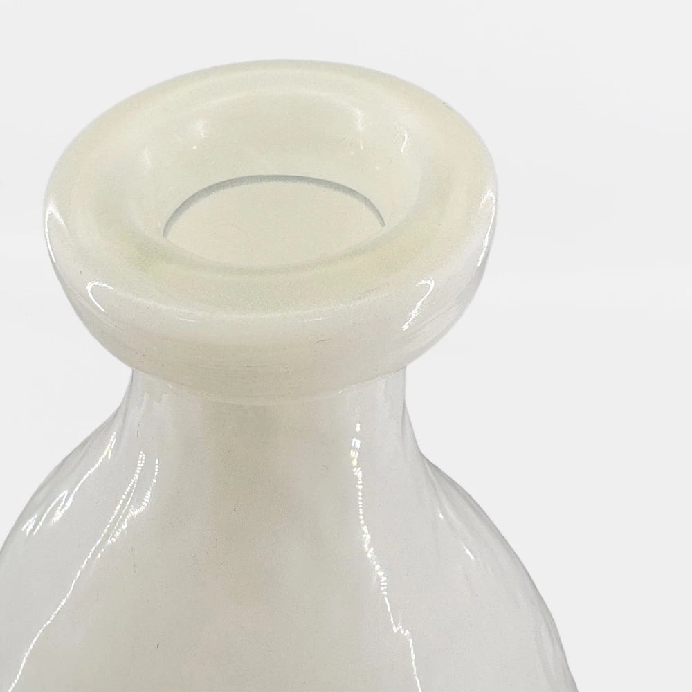 Vazo ROMAIN, qelq e bardhë, 15.5x15.5x40cm