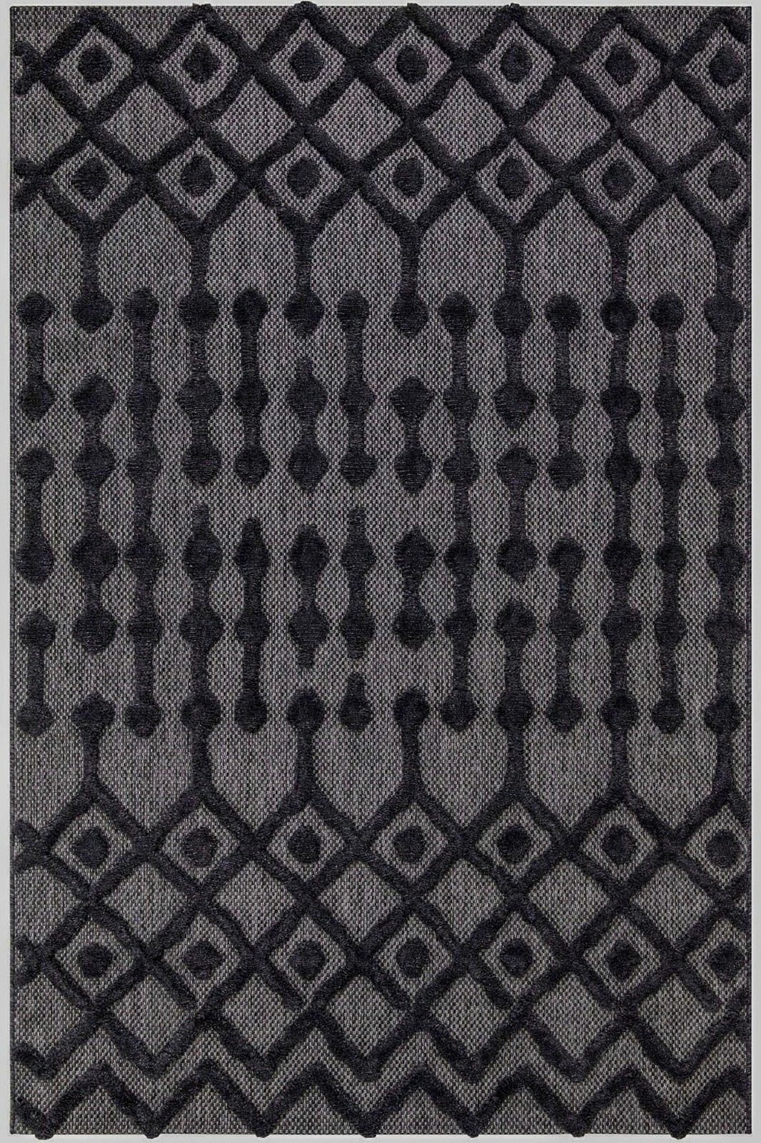 Qilim (120x180) Conceptum Hypnose, 58388A, ngjyrë e zezë