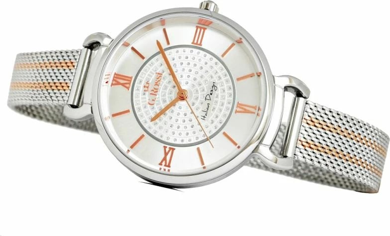 Orë dore për femra G.Rossi, argjend-roze