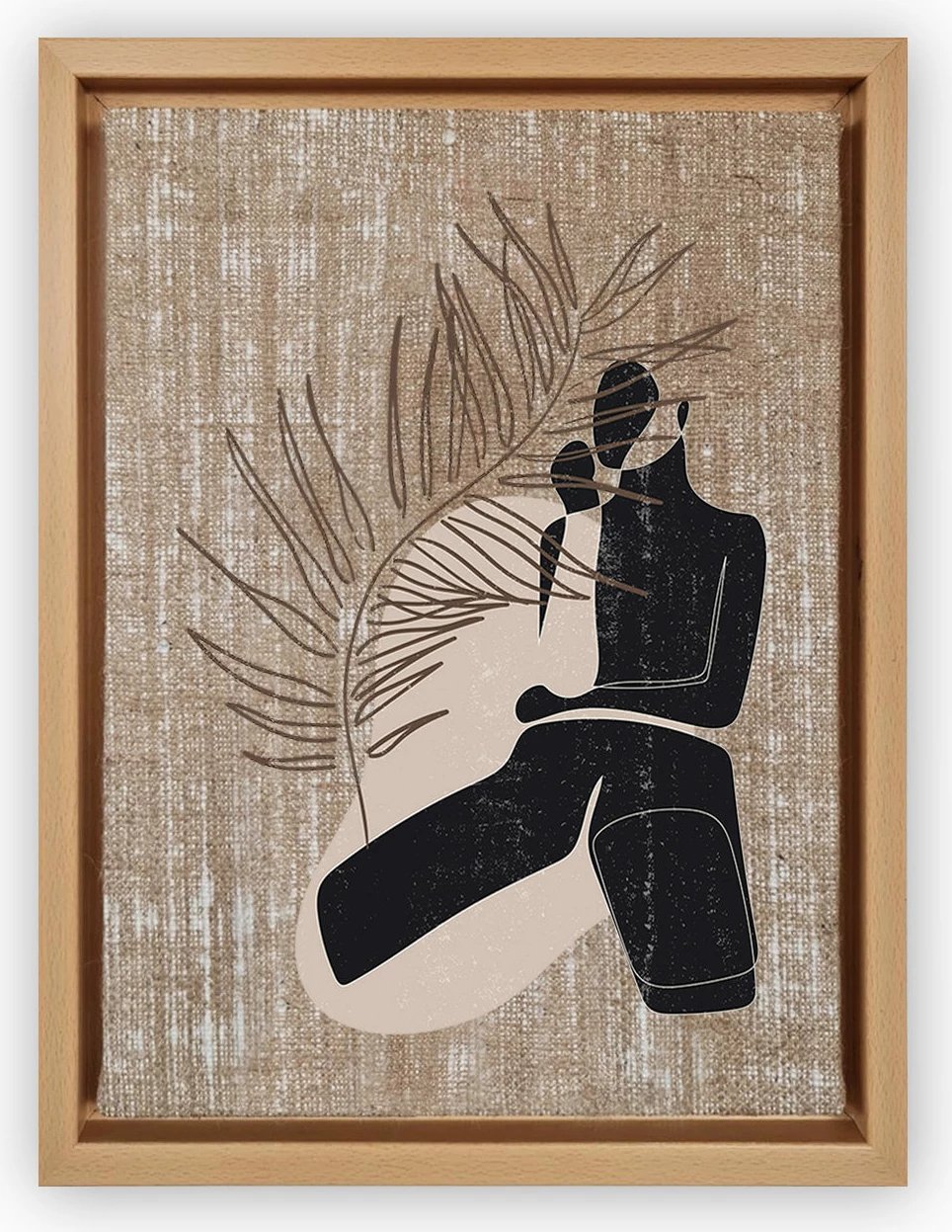 Pikturë dekorative në kanavacë, shumëngjyrëshe, Wallity, LNJ818856898022, 96x136cm