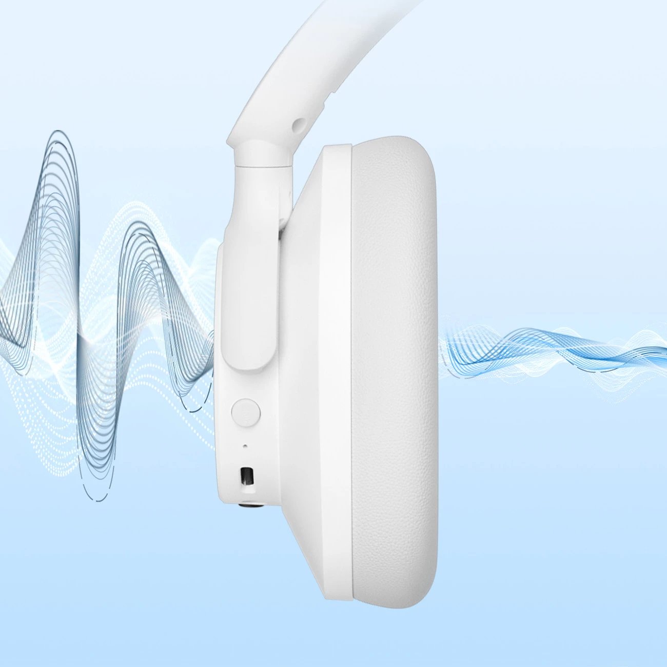 Kufje Tronsmart Sounfii Q20 ANC, Bluetooth 5.3, On-Ear, të bardha