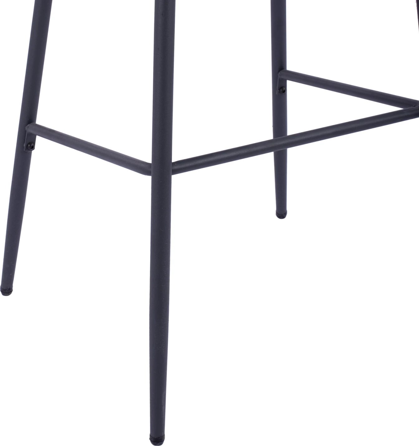 Karrige për bar me kornizë metalike dhe litar thurje bezhë FH5715 54x54x103cm