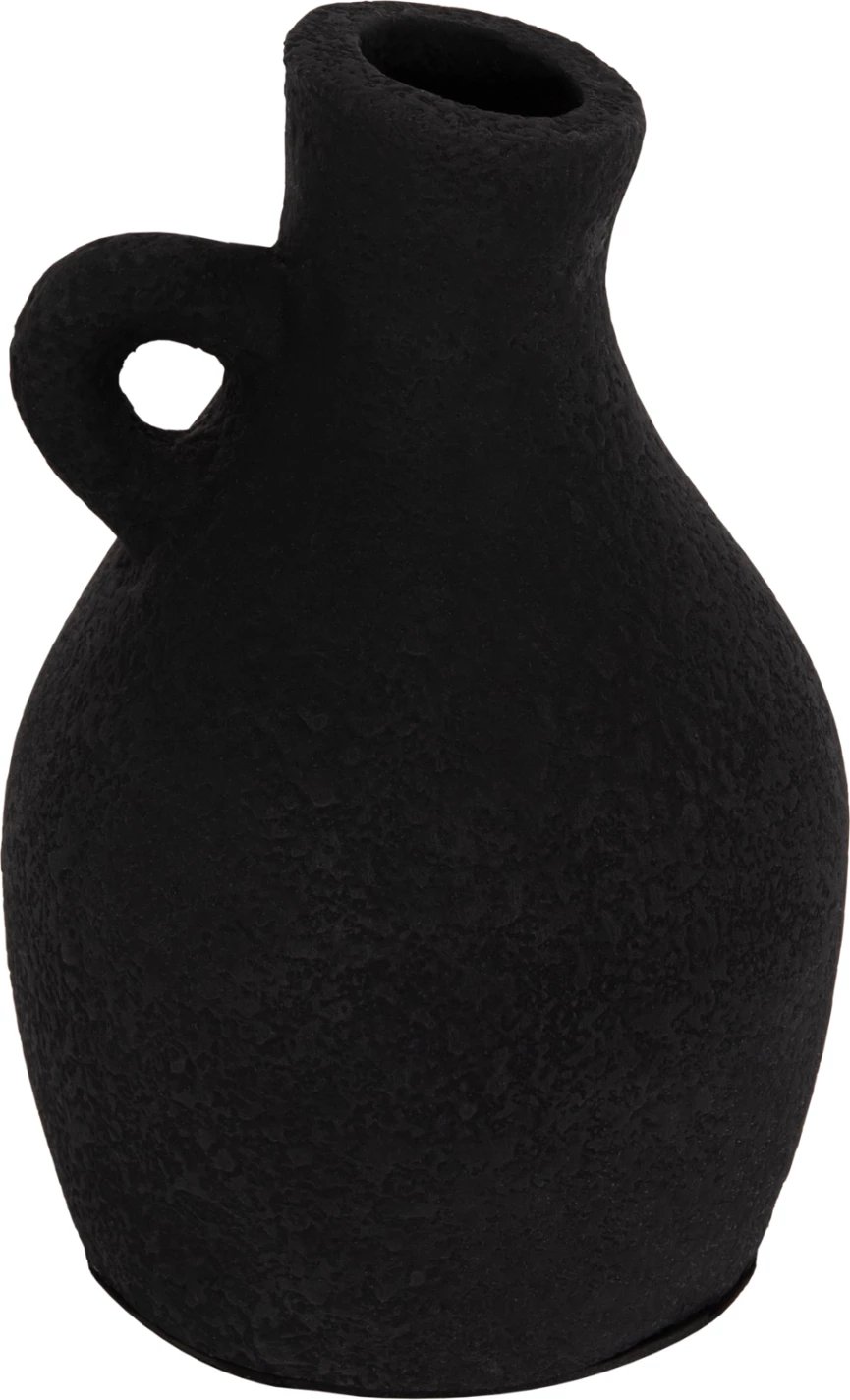 Vazo dekorative tavoline DECANT, terrakotë e zezë, FH4667.01L, 14x21cm Vazo dekorative tavoline DECANT, terrakotë e zezë, FH4667.01L, 14x21cm