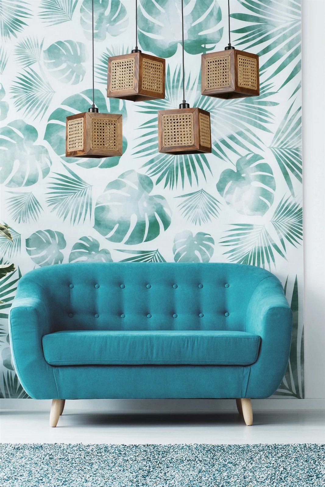 Llambadar Opviq, 8700-6, dru bredhi, kapak ratan, ngjyrë arre