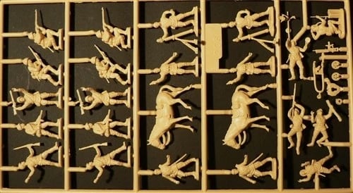 Set figura plastike Italeri Russian Infantry, 1:72, 50 copë