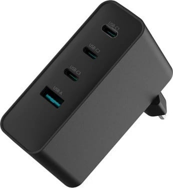 Karikues muri Natec Ribera GAN, 100W, 3x USB-C + 1x USB-A, i zi