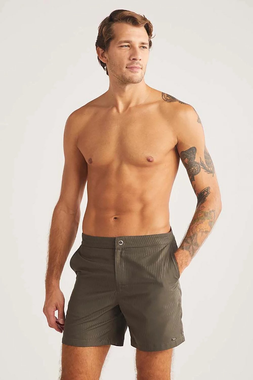 Tanga për not për burra, ngjyrë kaki, Jumeon, Neo