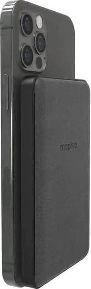 Powerbank Mophie Snap+ Powerstation Juice Pack Mini, kompatibël me MagSafe, 5000mAh, USB-C, ngjyrë e zezë