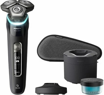 Makinë rroje Philips SHAVER Series 9000 S9976/55, për meshkuj, me trimmer, e zezë