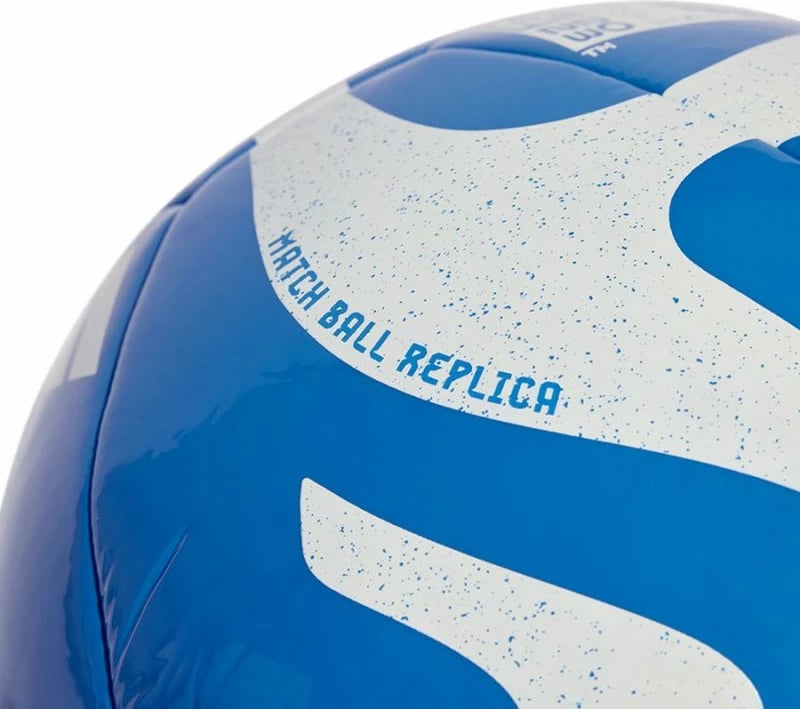 Top futbolli adidas, për të gjithë, blu dhe i bardhë