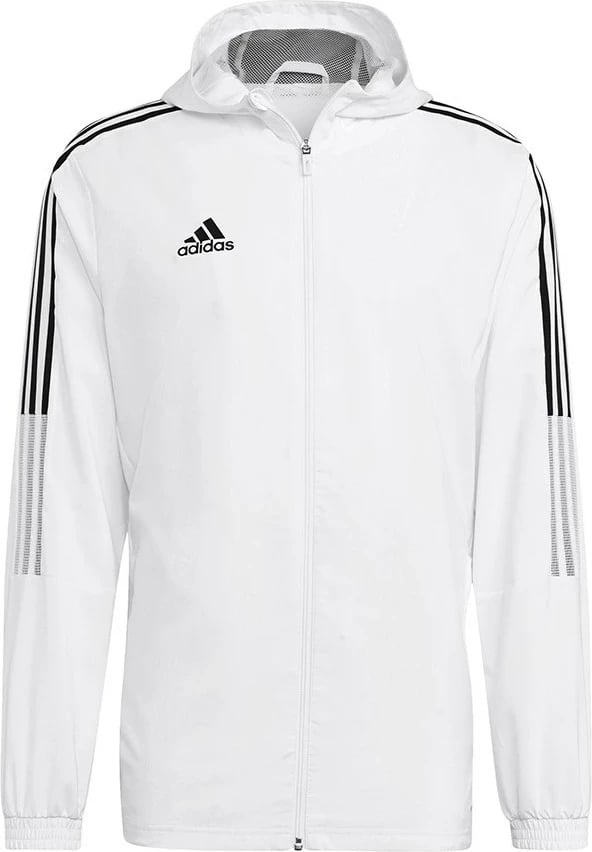 Xhaketë Adidas Tiro 21 Windbreaker për meshkuj, Bardhë