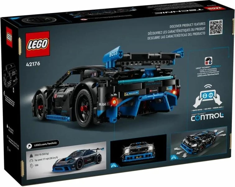 Set LEGO Technic Porsche GT4 e-Performance Race Car