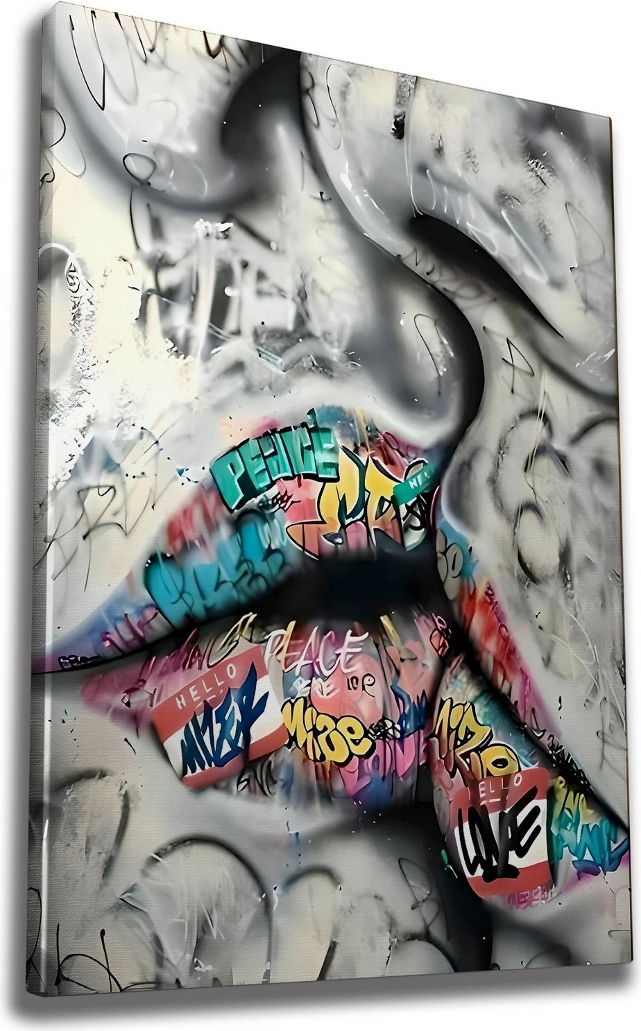 Pikturë dekorative në kanavacë, Wallity WY351, shumëngjyrëshe, 50x70cm