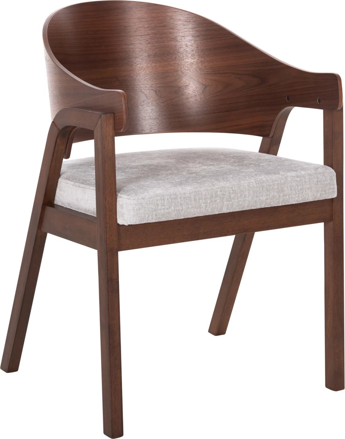 Karrige për ngrënie NERO FH9972 dru gome ngjyrë arre-gri, set prej 2 copë