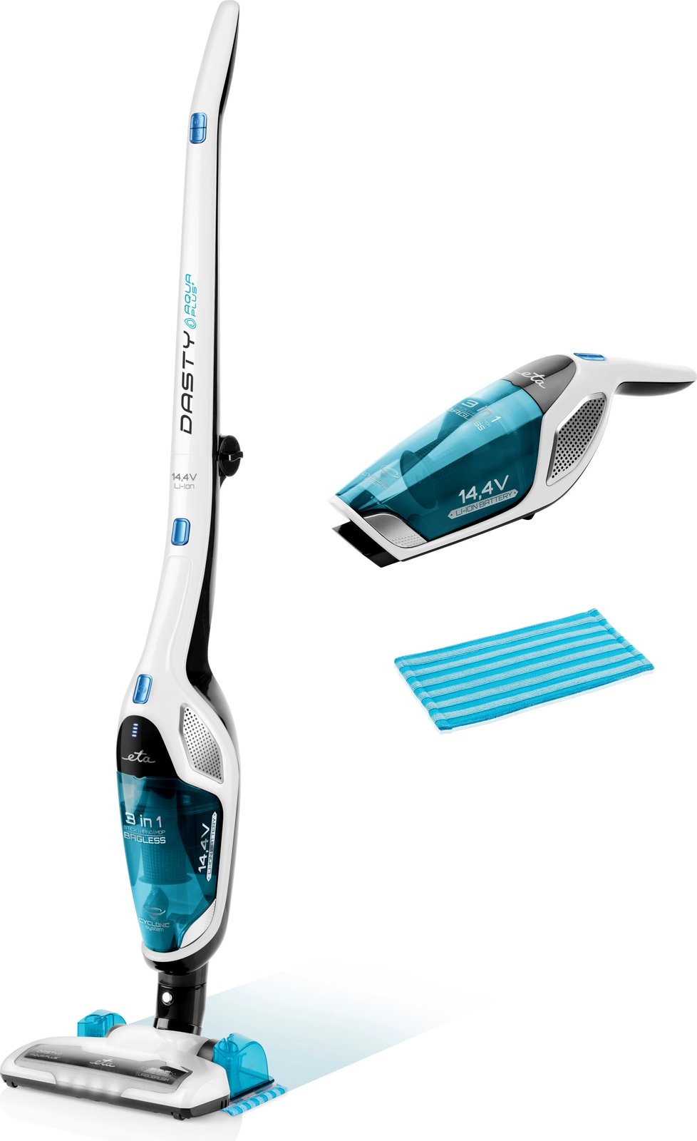 Fshesë Me Bateri Eta Dasty AquaPlus ETA344790010