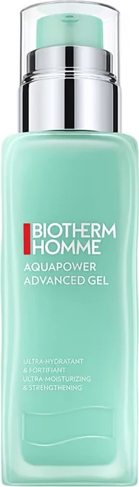 Xhel hidratues për fytyrë Biotherm Homme Aquapower Advanced Hydrating Gel për meshkuj 75ml