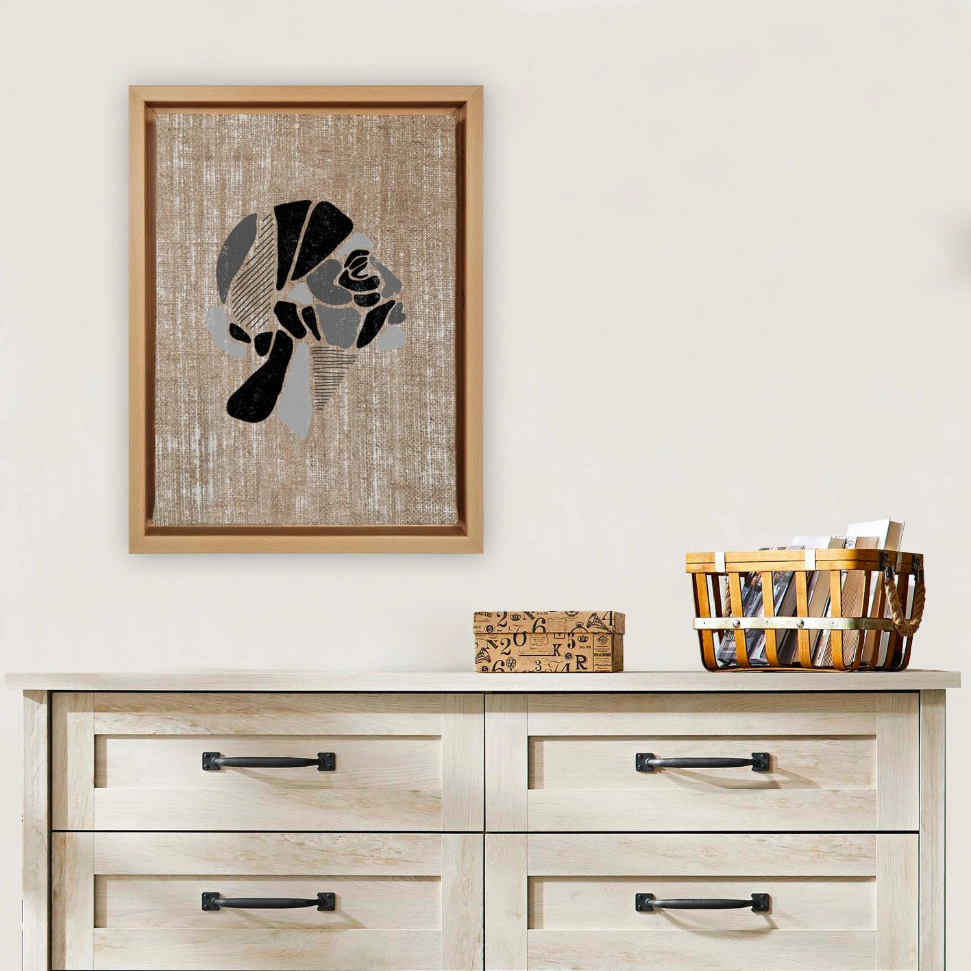 Pikturë dekorative në kanavacë, shumëngjyrëshe, Wallity, LNJ519278570113, 66x96cm