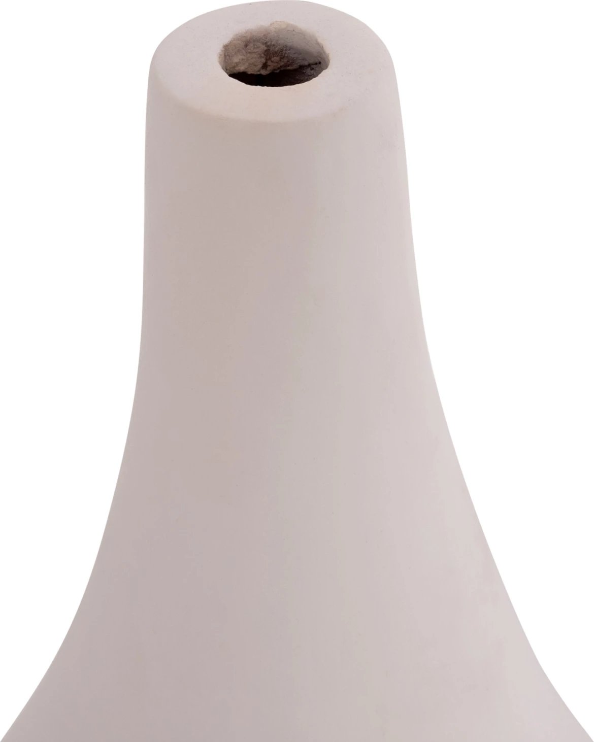 Vazo dekorative për tavolinë, terrakotë e bardhë, DENI FH4663.02S, 15x27cm Vazo dekorative për tavolinë, terrakotë e bardhë, DENI FH4663.02S, 15x27cm