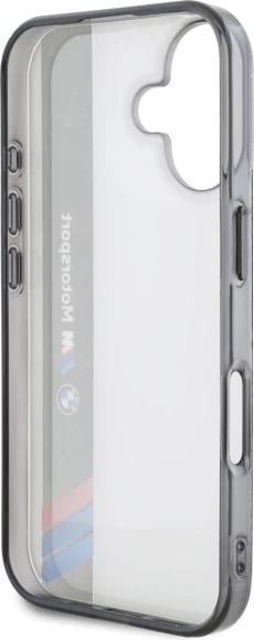 Mbështjellës BMW M Motorsport për iPhone 16 Plus, Gri