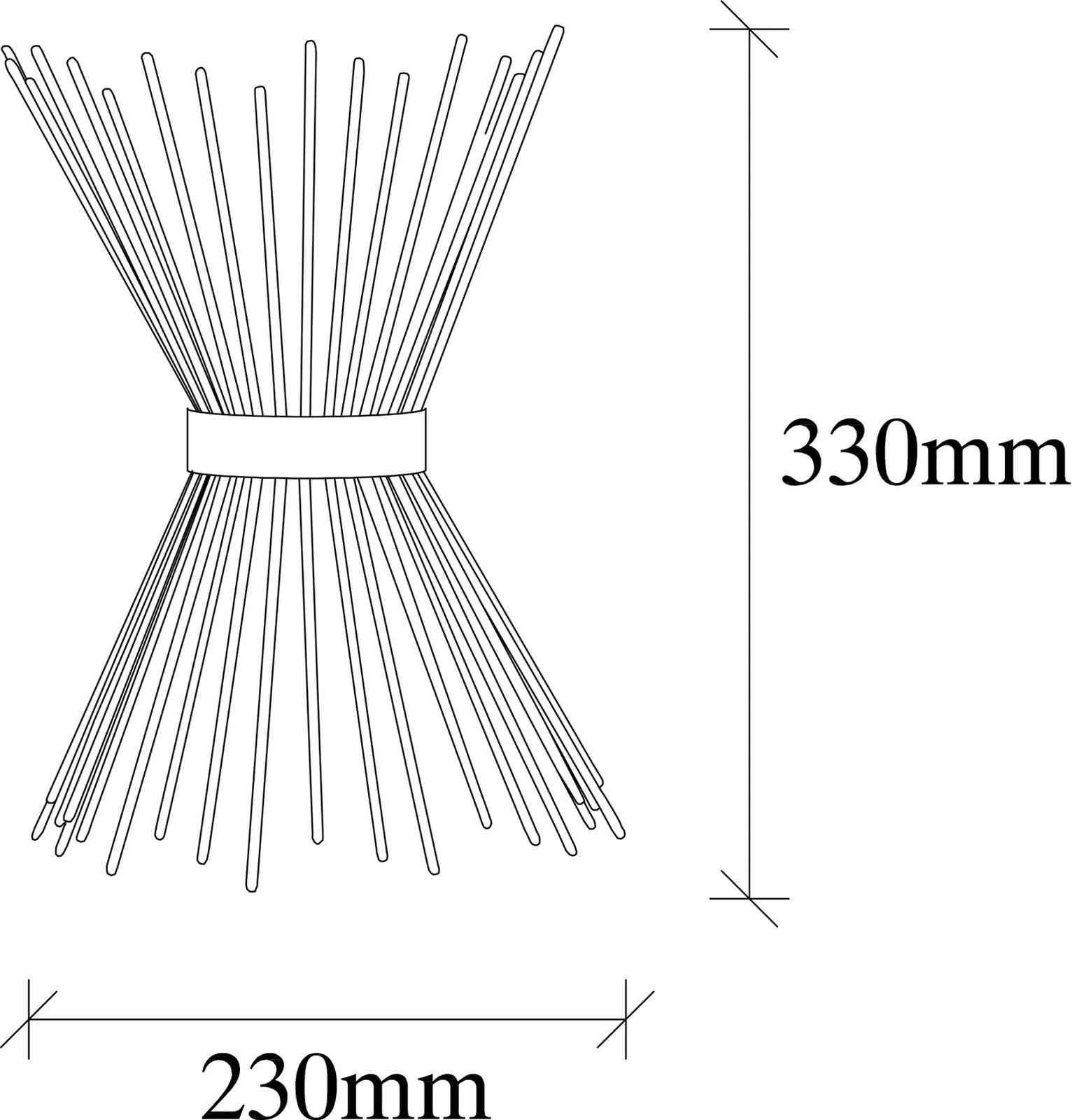 Llambë muri Opviq, Kirpi - 3091, e zezë, dizajn modern industrial Llambë muri Opviq, Kirpi - 3091, e zezë, dizajn modern industrial