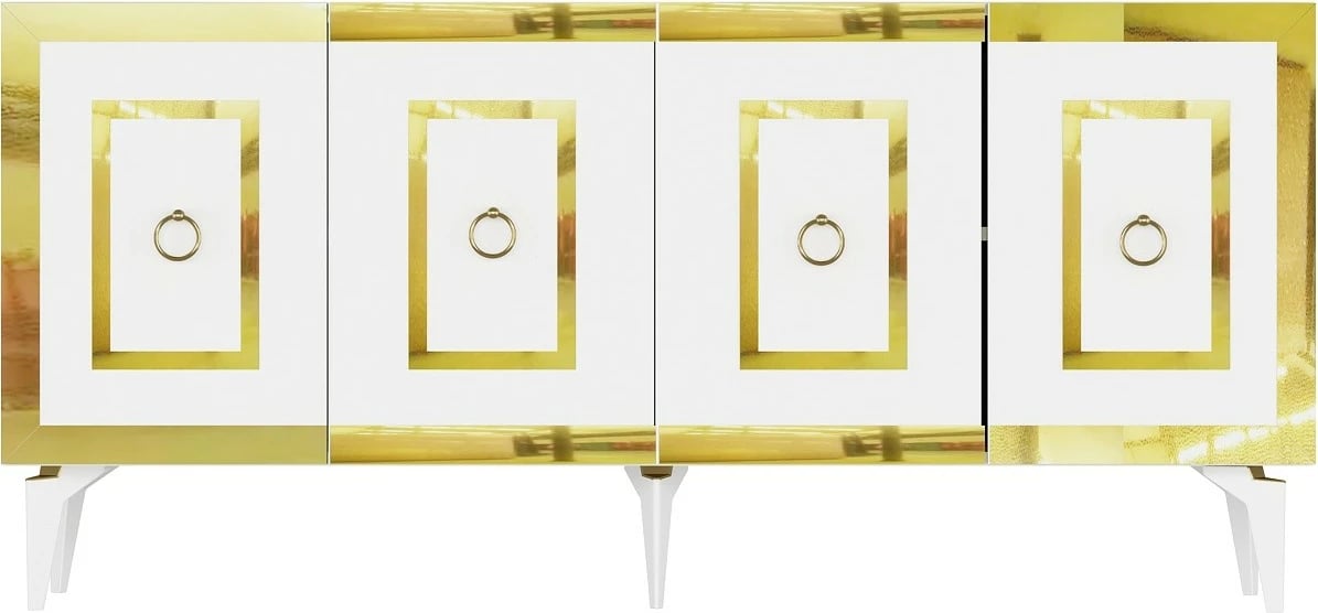 Konsolë Hanah Home, Karya, e bardhë dhe ari