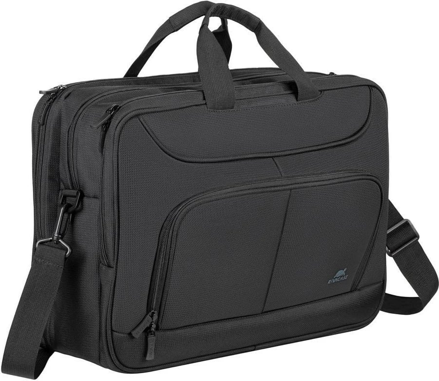 Torba laptop RivaCase ECO Tegel 8432, 15,6", E zezë