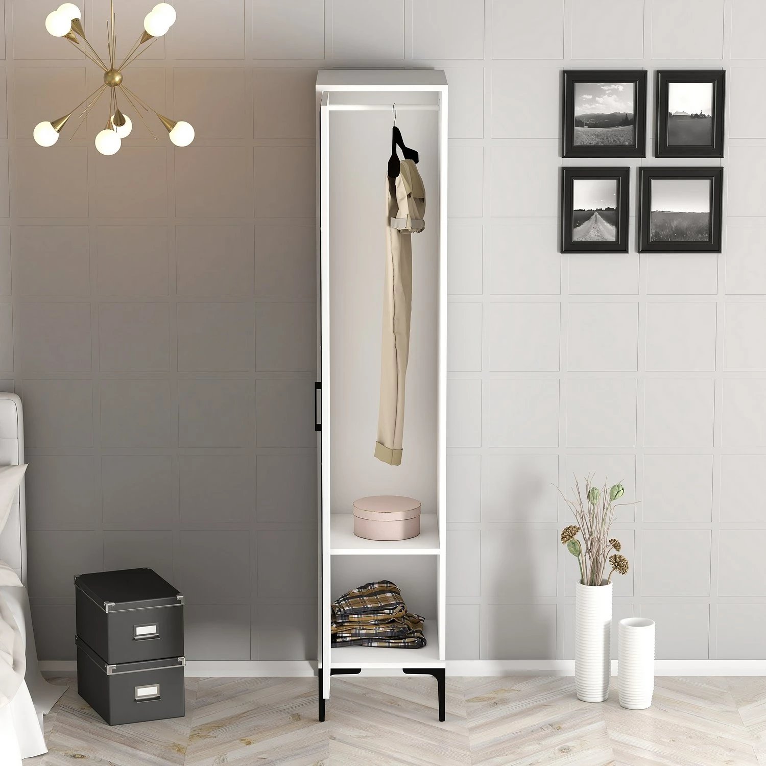 Dollap Hanah Home, Kumsal R, i bardhë