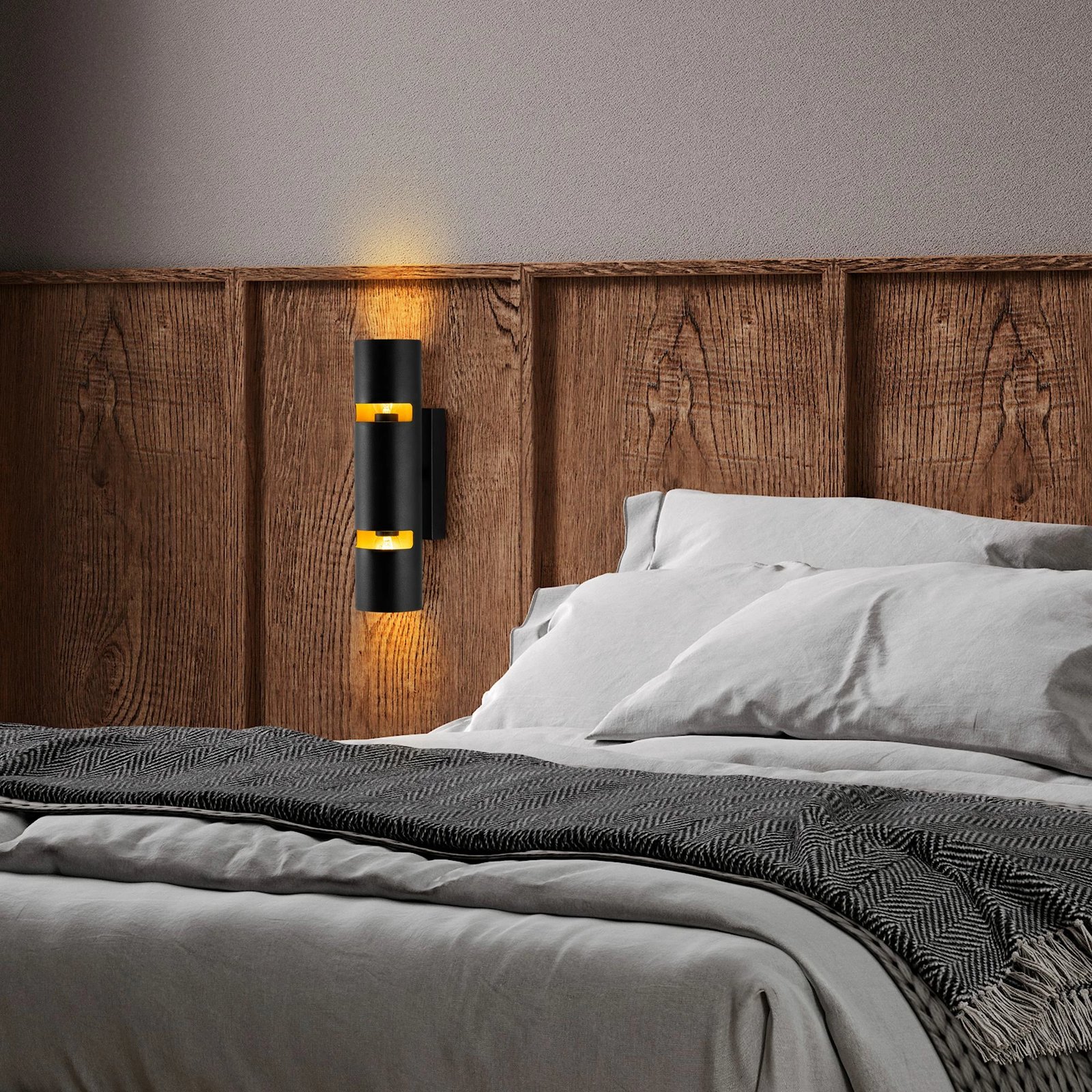 Llambë muri Opviq, Luxora - 15381, ngjyrë e zezë Llambë muri Opviq, Luxora - 15381, ngjyrë e zezë