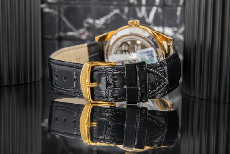 Orë dore për meshkuj Skmei, e zezë