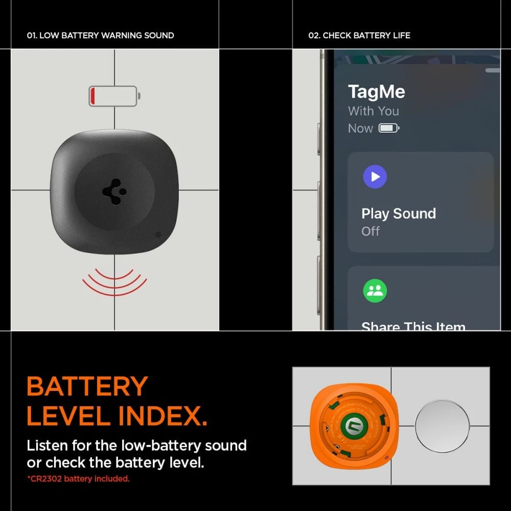 Tracker Spigen TagMe Locator, i zi