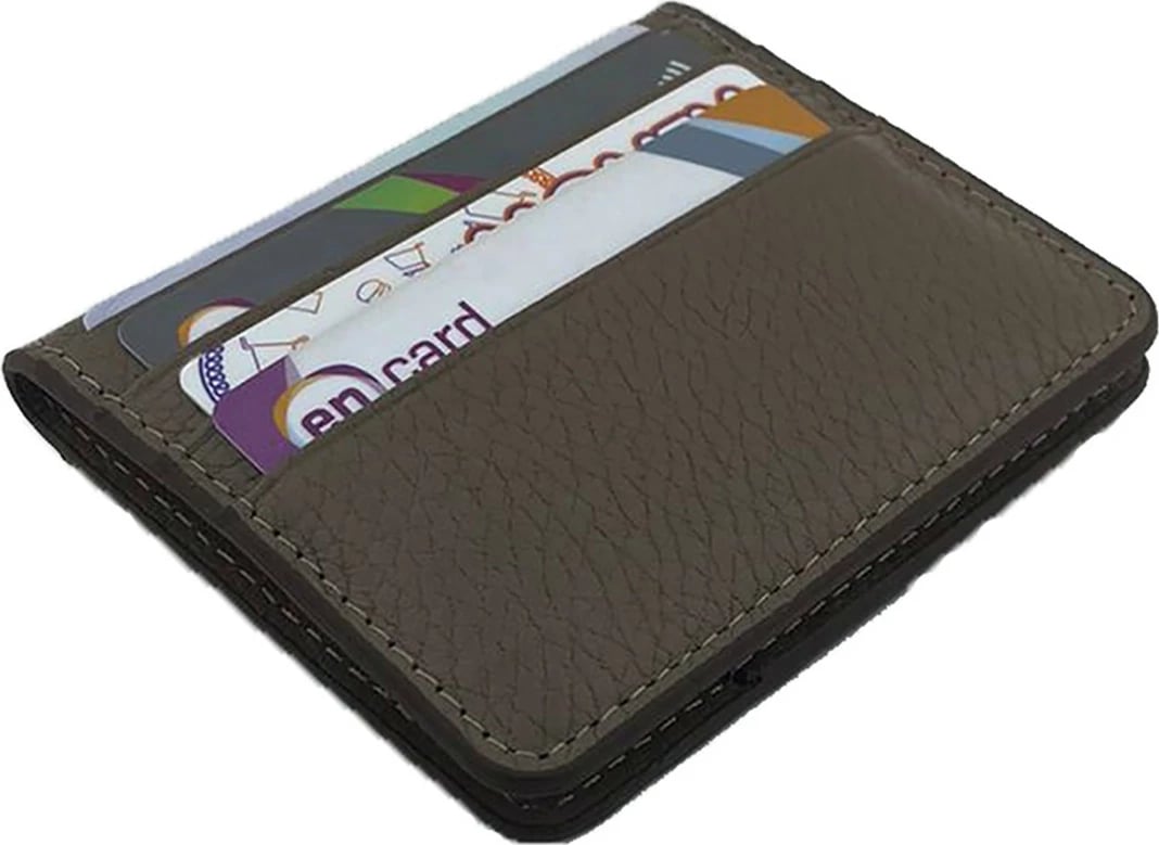 Portofol për burra, Zoozie Bags, ngjyrë mink, Argenta