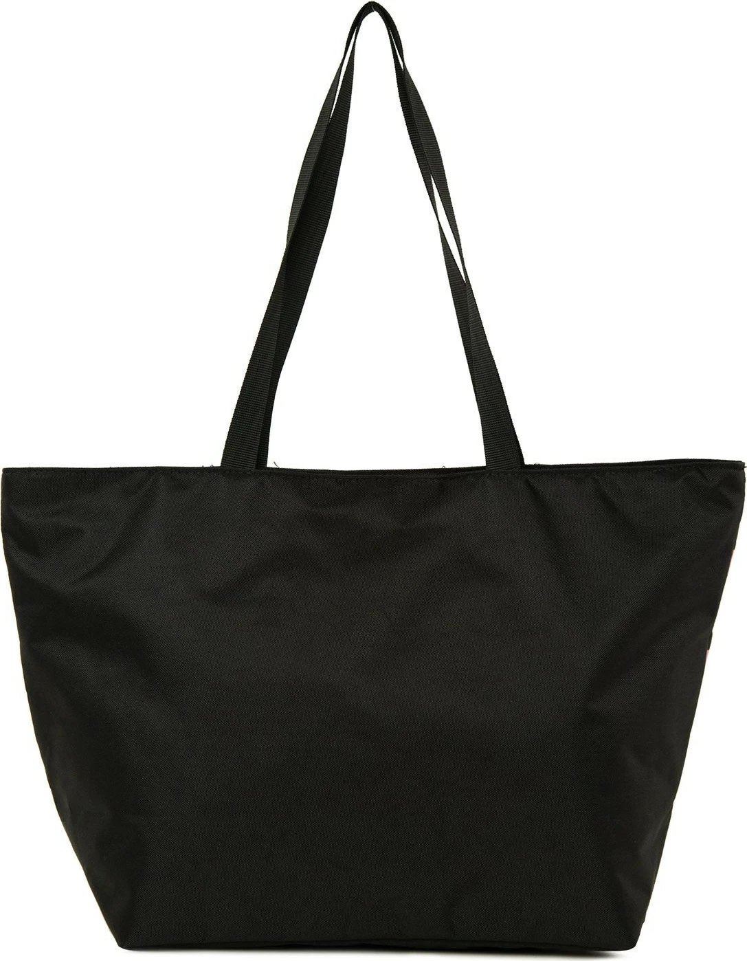 Çantë shpatull për femra, material parashutë, ngjyrë e zezë, madhësi maksi, Zoozie Bags, M000008441