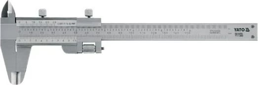 Kalliper analog YATO YT-7200, çelik inox