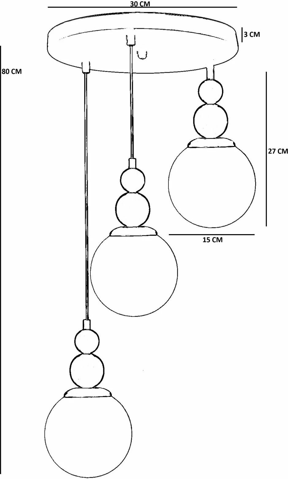 Llambë tavani Opviq, ngjyrë mjaltë dhe ari, 9051-3