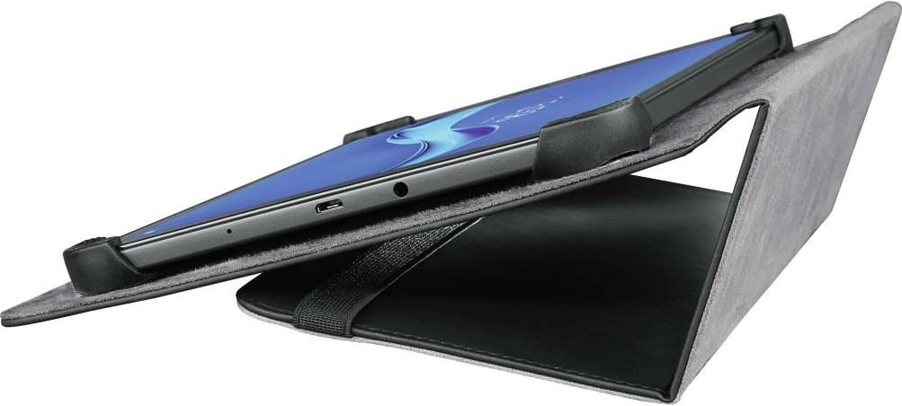 Mbështjellës tabletë Hama Xpand 216426, 8 inç, me kapak, poliuretan, i zi