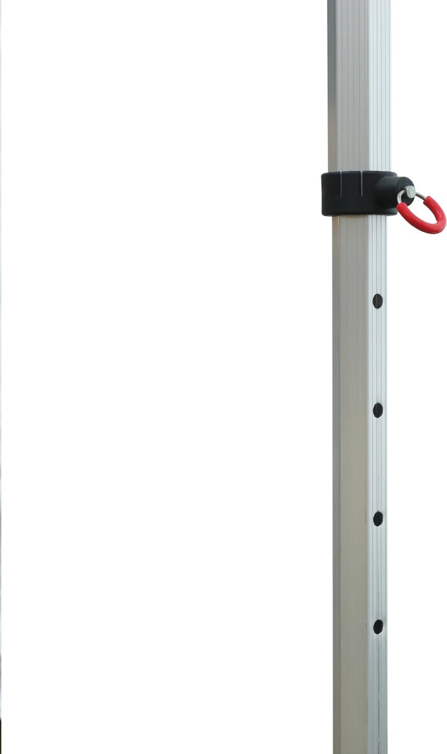 Gazebo i fortë me mure anësore, CRESSEN FH21098, i palosshëm, kornizë alumini, ngjyrë argjendi, e bardhë, 3x4,5x3,4Hm