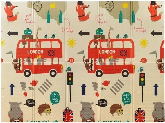 Dyshek loje palosës multifunksional, PlayTo London, 200x150 cm, XPE, dyanshëm, me çantë, sipas fotos